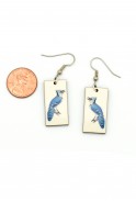 Blue Jay Earrings